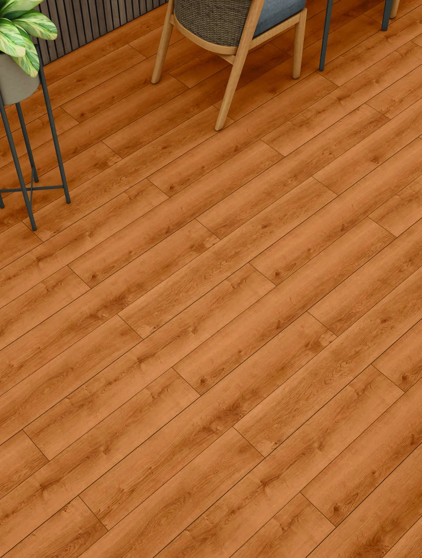 Honey Oak interior application