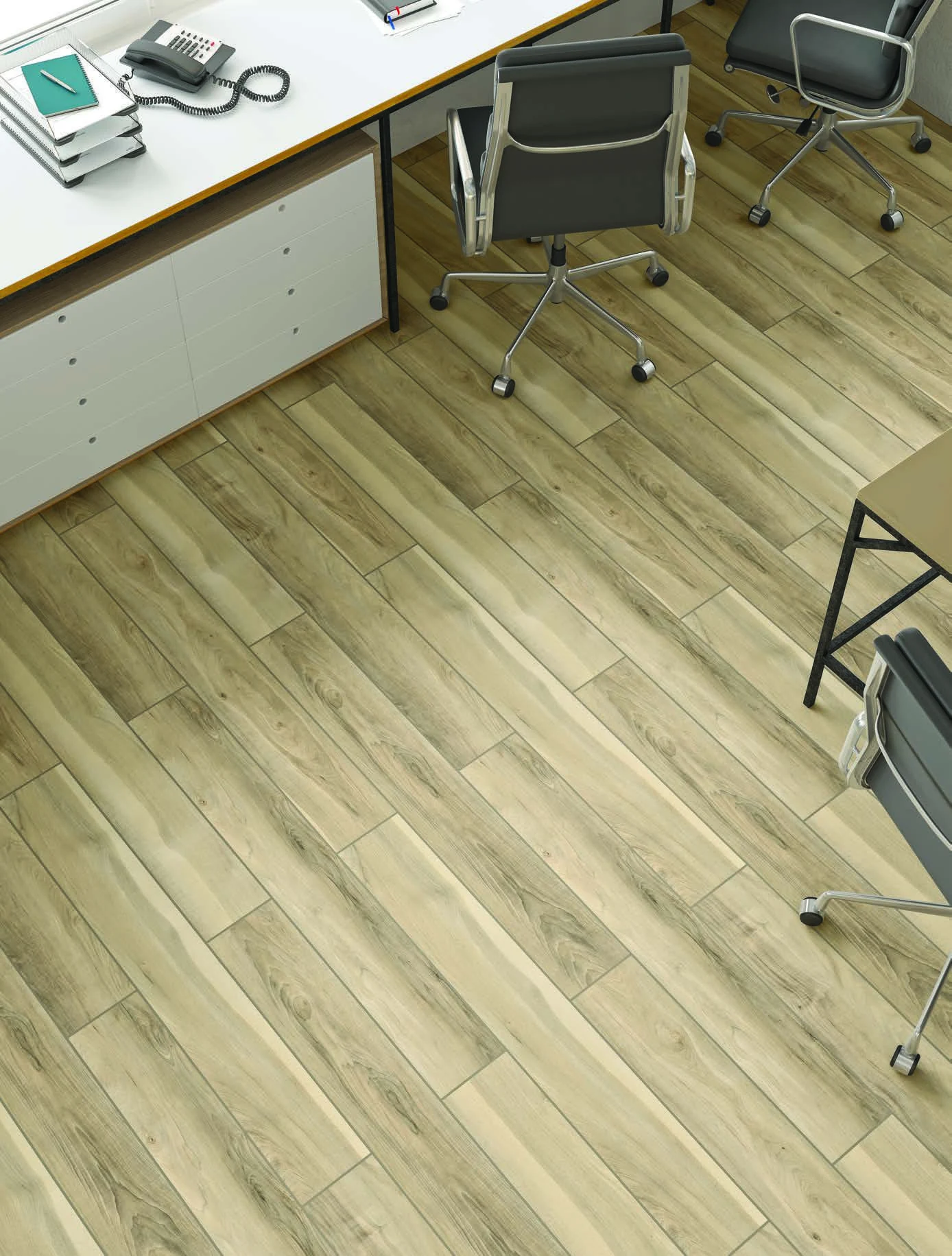 Ivory Oak interior application