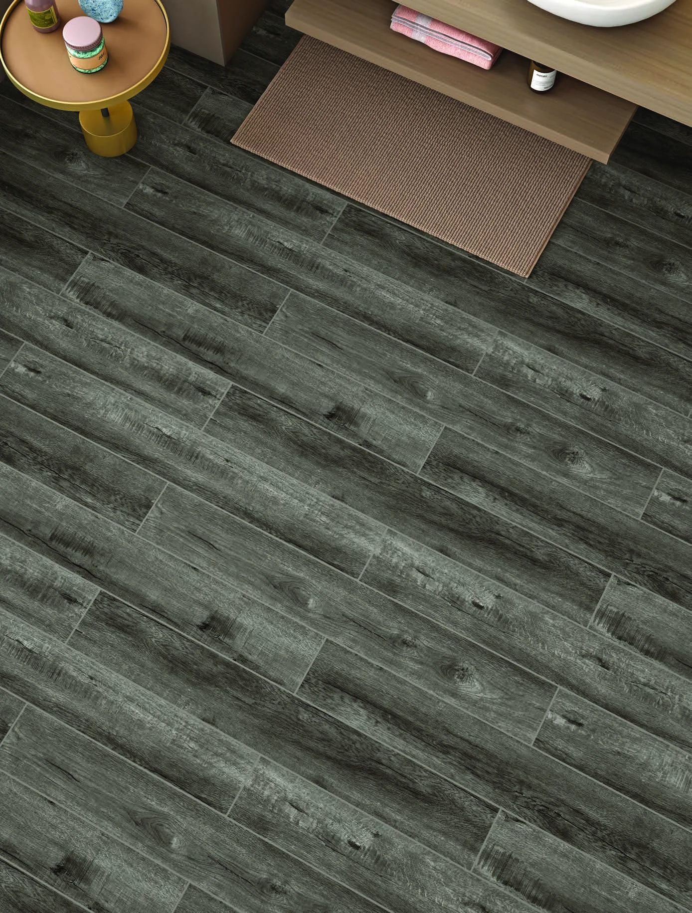 Weathered Oak interior application